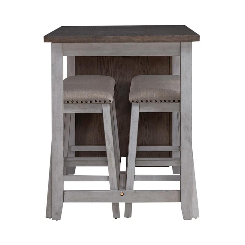 Brook Creek 5 Pc Counter Set- Two Tone