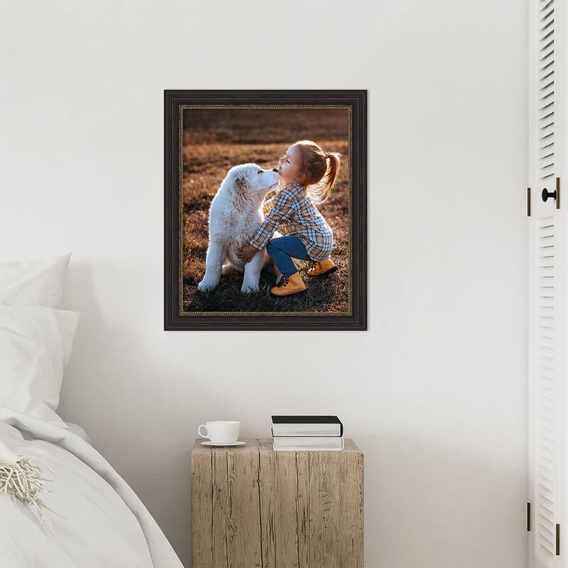 Accent Bronze Narrow Framed Picture Frame, Photo Frame