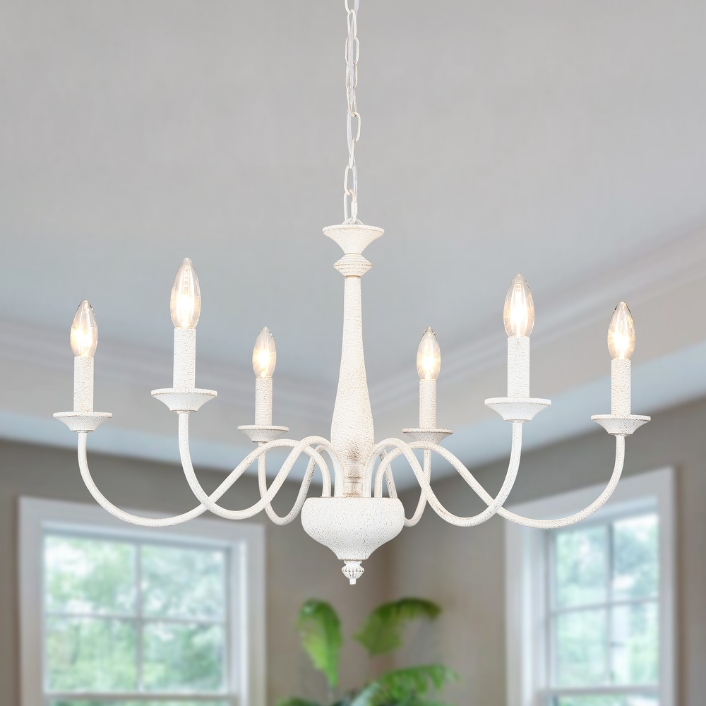 White 2025 chandelier light