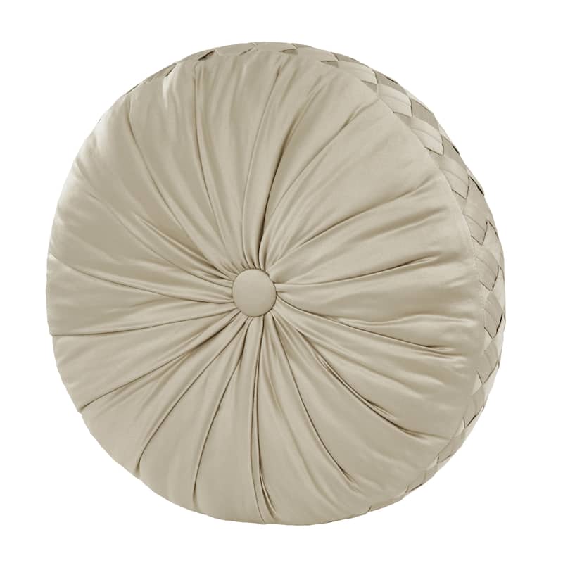Brilliance Tufted Round Decorative Throw Pillow