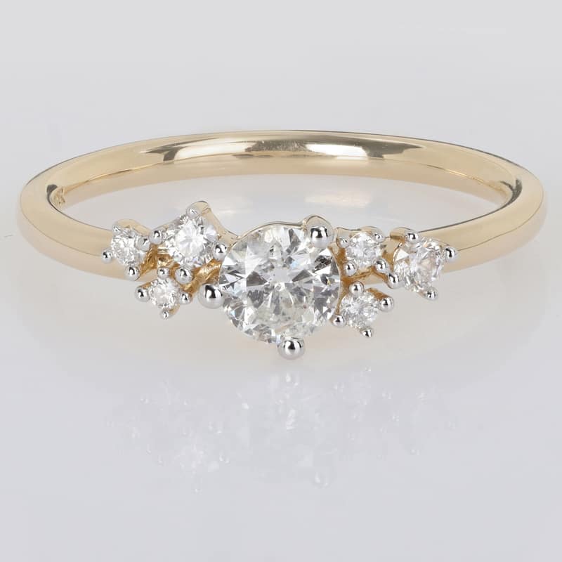 Miadora 1/2ct TDW Diamond Ring in 14k Yellow Gold
