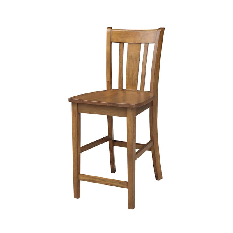Copper Grove Wistman Bar Stool - Distressed Oak - Counter Height