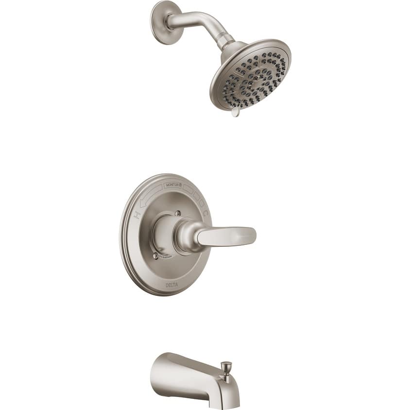Delta BT13411 Foundations Cartridge Shower System with Shower Head,