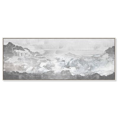 Inspired Neutral Morning Panoramic Canvas by Art Remedy