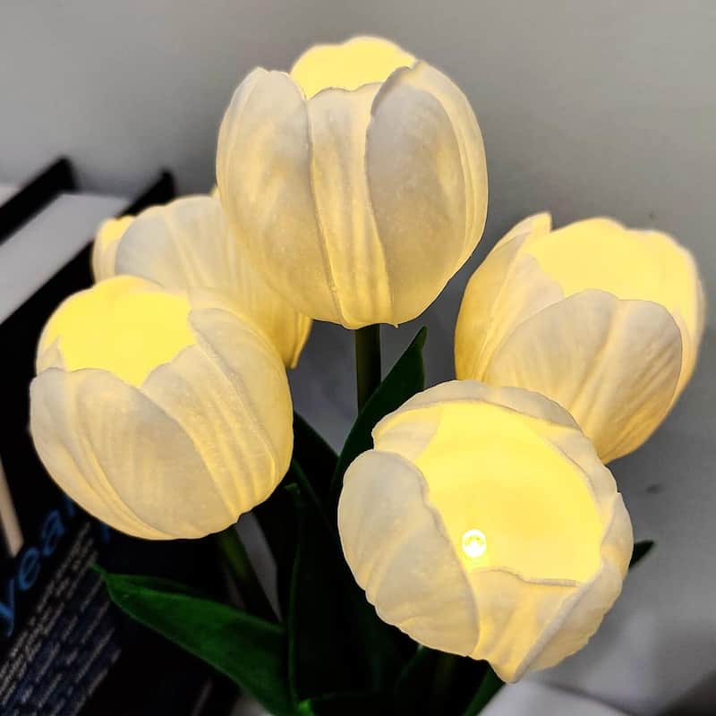 Tulip Flower LED Table Accent Lamp
