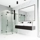 preview thumbnail 6 of 97, VIGO Winslow Frameless Sliding Shower Enclosure