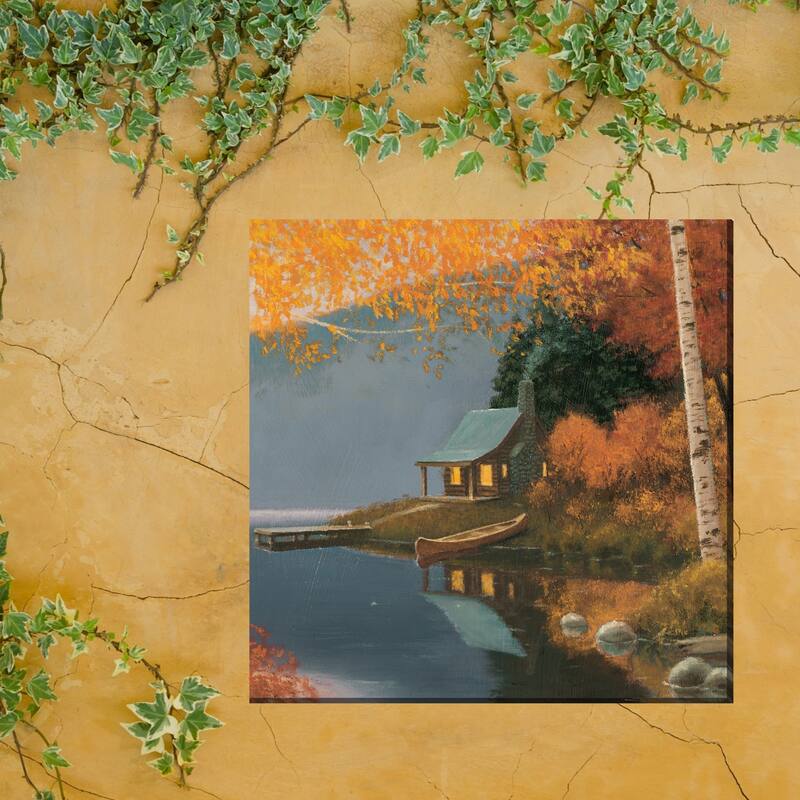 Cozy Cabin Outdoor Art