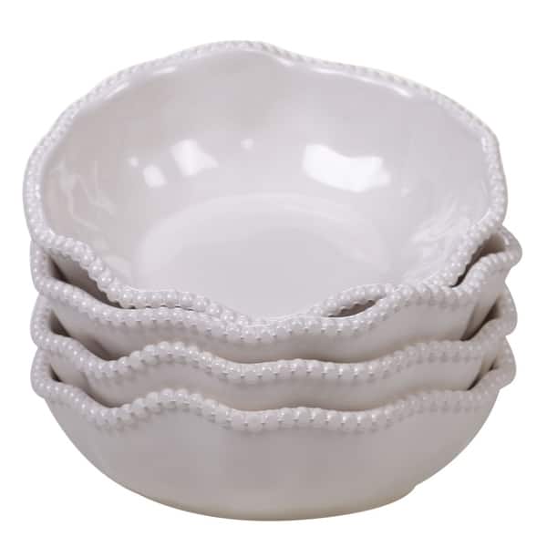 slide 2 of 4, Certified International Perlette Melamine All Purpose Bowls, Set of 4 Beige