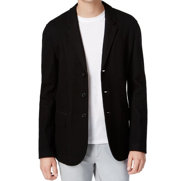 men's knit blazer jacket