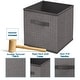 preview thumbnail 13 of 32, Empyrean Cube Storage Organizer for Bedroom - Box Storage Cubby Organizer for Living Room, Office, & Playroom