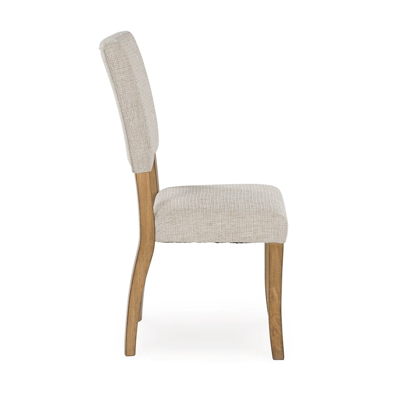 Signature Design by Ashley Rybergston Light Brown/Beige Dining Chair - 20"W x 22"D x 39"H