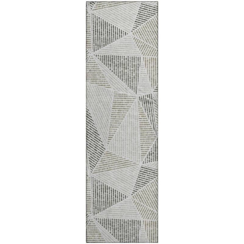 Premium Washable Super Soft Contemporary Mosaic Mayfield Rug