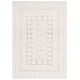 preview thumbnail 20 of 20, SAFAVIEH Audrey Deshira Rustic Geometric Rug 4' x 6' - Grey/Ivory - Rectangle