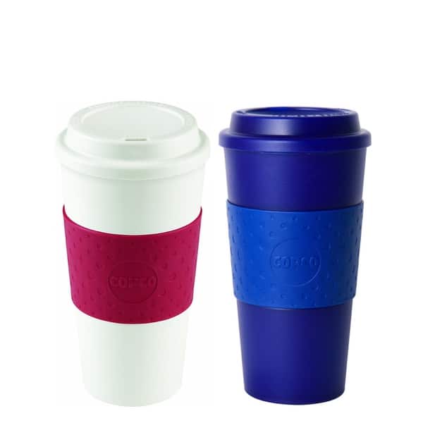 Copco Acadia Travel Mug BPA Free Double Insulated 16 Ounce (2 PACK