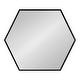preview thumbnail 33 of 54, Kate and Laurel McNeer Glam Hexagon Framed Wall Mirror