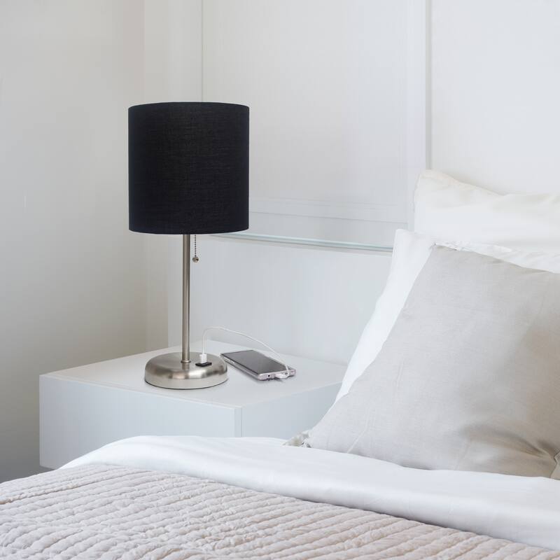 Simple Designs 19.5" Desk Lamp with Feit LED Bulb Included - 19.50