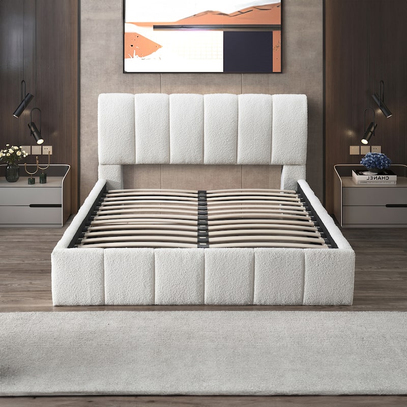 Pirgos Mid-Century Platform Bed