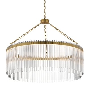 Maxim 38423CL Jolie 34" Wide LED Ring Chandelier