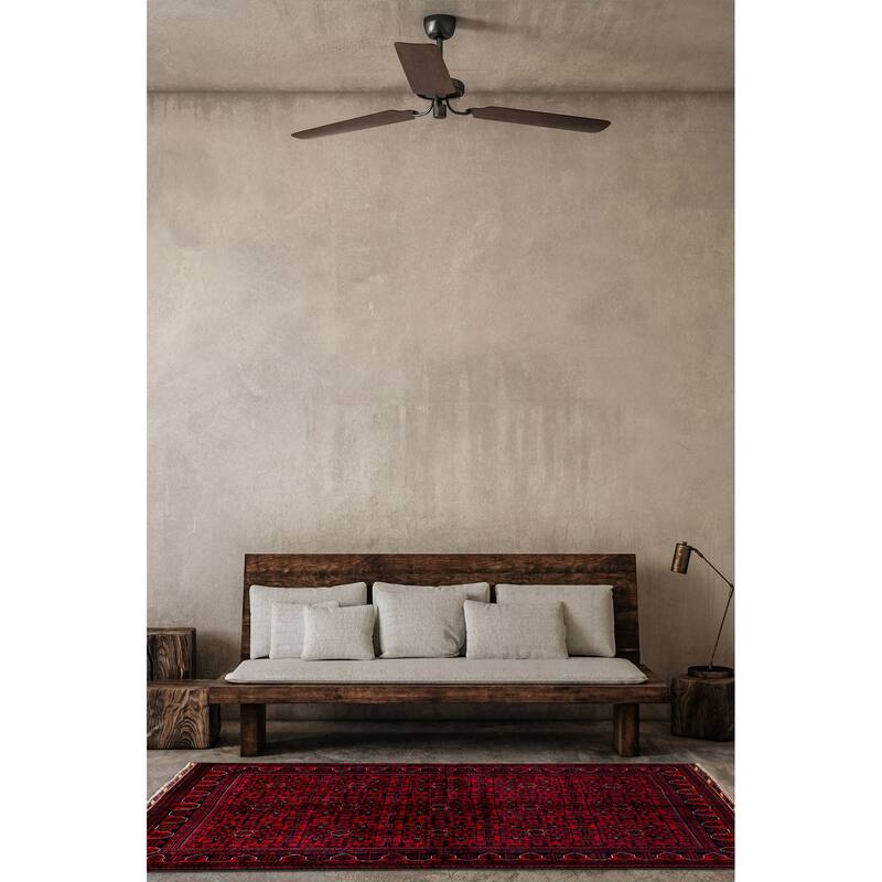 ECARPETGALLERY Hand-knotted Finest Khal Mohammadi Red Wool Rug - 5'7 x 8'9