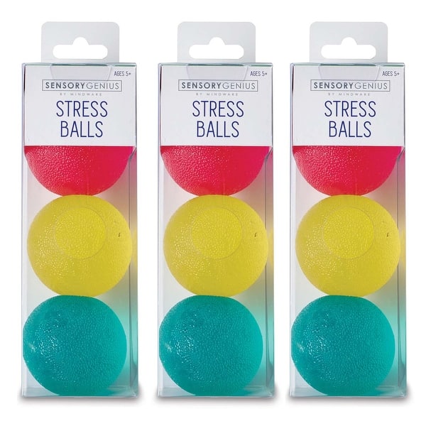 slide 2 of 4, Stress Balls, 3 Per Pack, 3 Packs