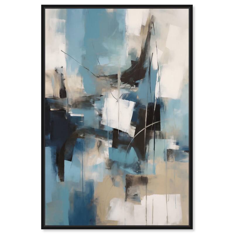 Glimpse of Infinity I Canvas by Art Remedy - 20" x 30" - Black