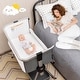 preview thumbnail 11 of 25, Babyjoy Baby Bed Side Crib Portable Adjustable Infant Travel Sleeper - See Details