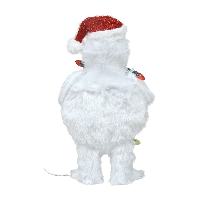 24" Rudolph 3D LED Yard Art Bumble with Light Strand