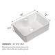 Ceramic Rectangular Vessel Bathroom Sink - Bed Bath & Beyond - 38442838