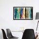 preview thumbnail 15 of 13, iCanvas "Waves Of Color" by Randy Hibberd Framed