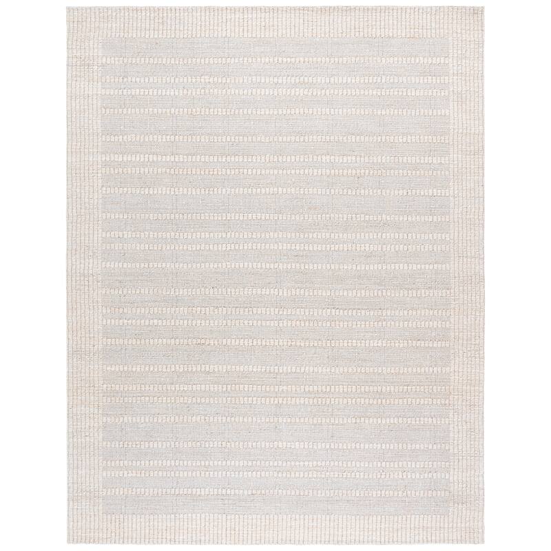 SAFAVIEH Flatweave Natural Giannetta Fiber Farmhouse Hemp Rug - 8' x 10' - Ivory