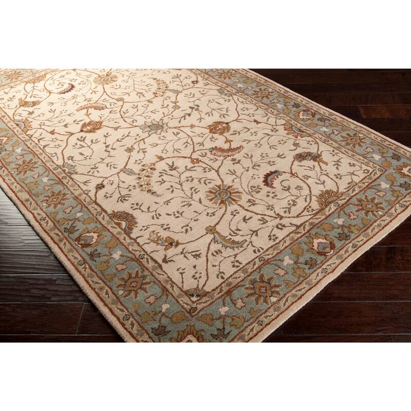 Toby Hand Tufted Traditional Area Rug