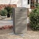 preview thumbnail 5 of 7, 31 Gal. Waterproof Resin Outdoor Trash Can Storage with Tiered Lid and Drip