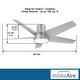 preview thumbnail 4 of 13, Minka Aire Chubby II 5 Blade 58 Inch LED Ceiling Fan For Outdoor Use