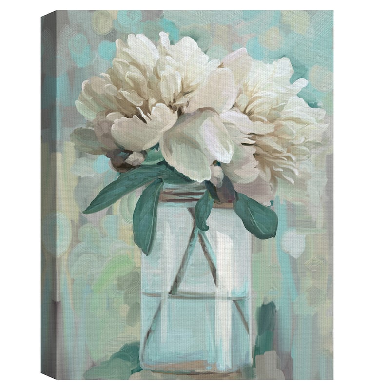 Farmhouse Peonies I, II by Studio Arts Canvas Art Prints
