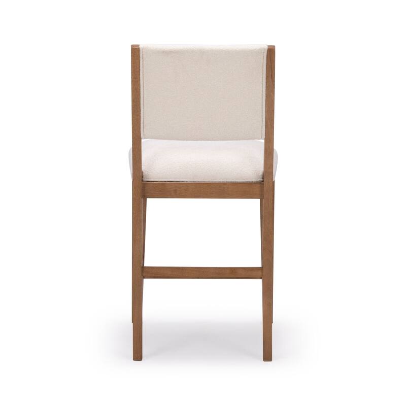 Plank and Beam Sereno Upholstered Counter Height Stool - Set of 2