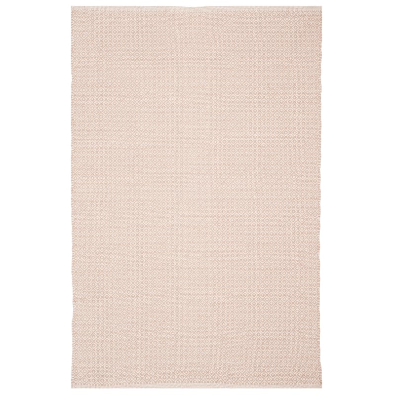 SAFAVIEH Montauk Glyn Handmade Cotton Area Rug - 4' x 6' - Ivory/Beige - Rectangle