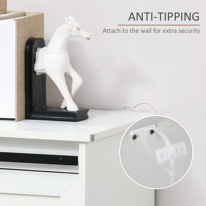 68" Kitchen Pantry Storage Cabinet with Charging Station,