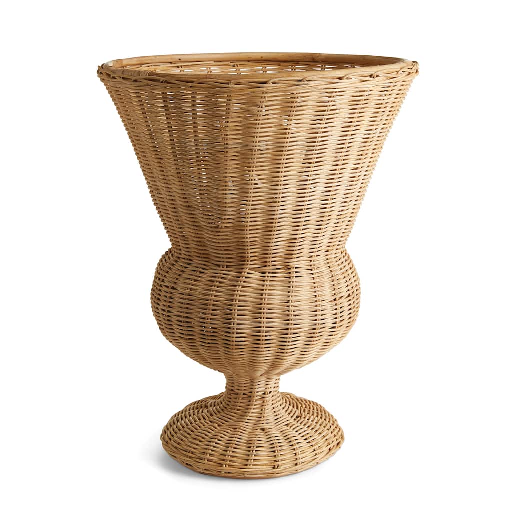 Verona Rattan Wicker Urn