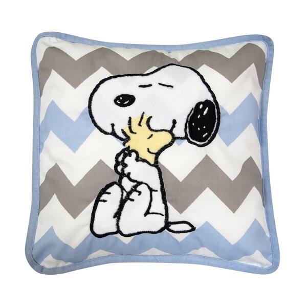 slide 2 of 3, Lambs & Ivy Blue My Little Snoopy™ Decorative Pillow