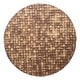 preview thumbnail 10 of 9, Mila Coconut Shell Round Pedestal Coffee Table by East at Main