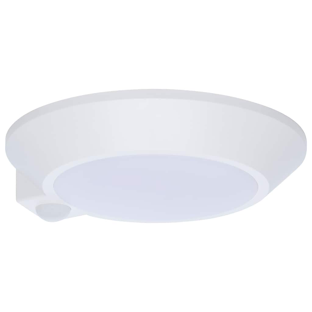 7 Inch LED Disk Light 27K/3K/35K/4K/5K CCT Selectable Occupancy Sensor White