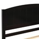preview thumbnail 11 of 9, Twin Size Platform Bed with Trundle,Elegant Wood Frame for Maximized Space and Guest Accommodation