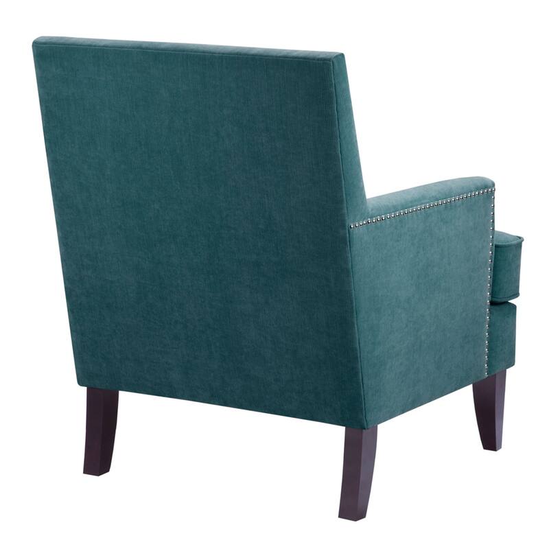 Modern Living Room Track Arm Club Chair