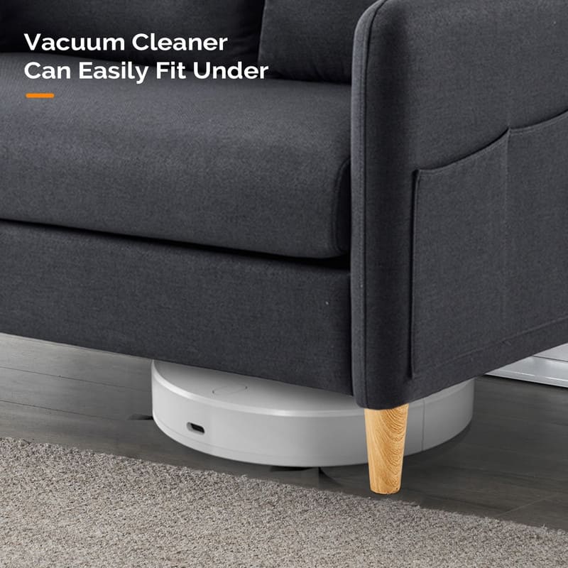 47 in. Modern Comfy Couch Loveseat with Side Storage For Living Room