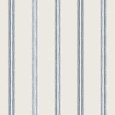 Chesapeake Johnny Blue Stripes Wallpaper