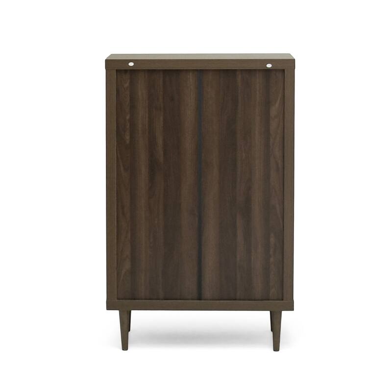 5-Drawer Vertical Chest, Modern Wooden Chest of Drawers with Spacious Storage Space for Bedroom, Hallway, Lliving room