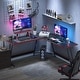 preview thumbnail 5 of 36, Homall L-Shaped Gaming Desk Computer Corner Desk Office Writing Desk