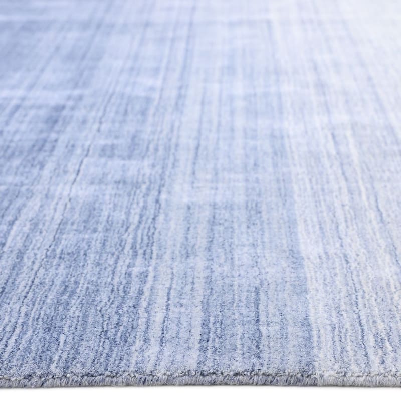 Overton Handmade Modern Contemporary Striped Area Rug