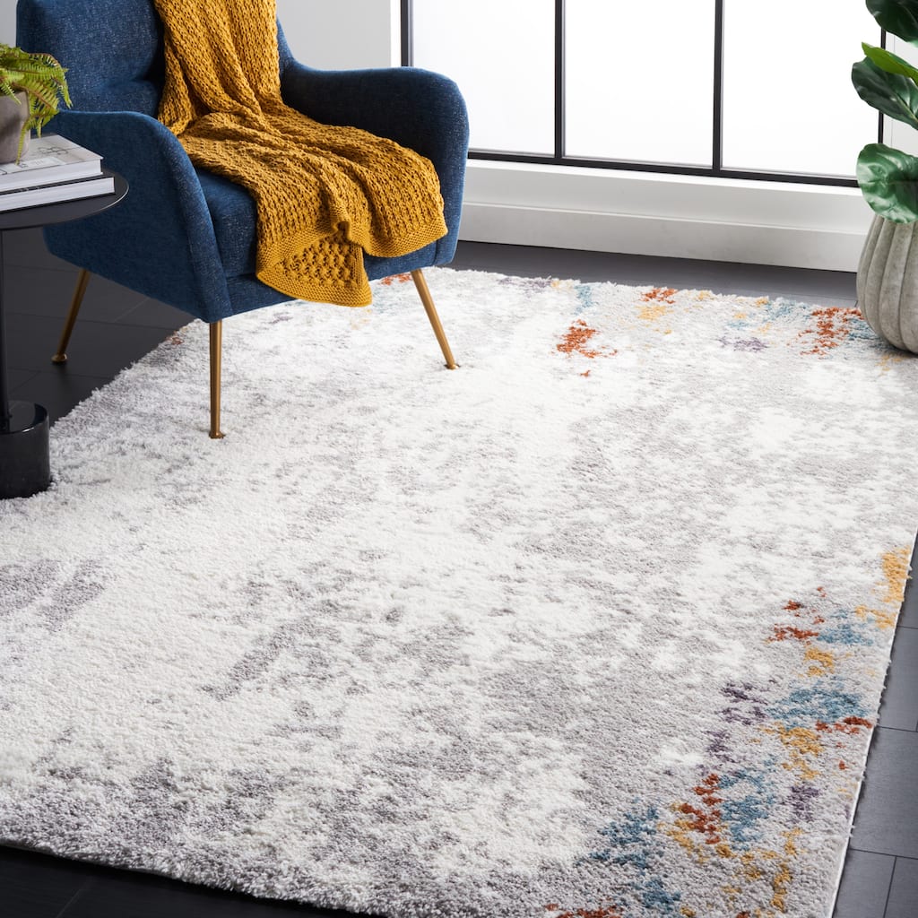 SAFAVIEH Berber Shag Jara Rug