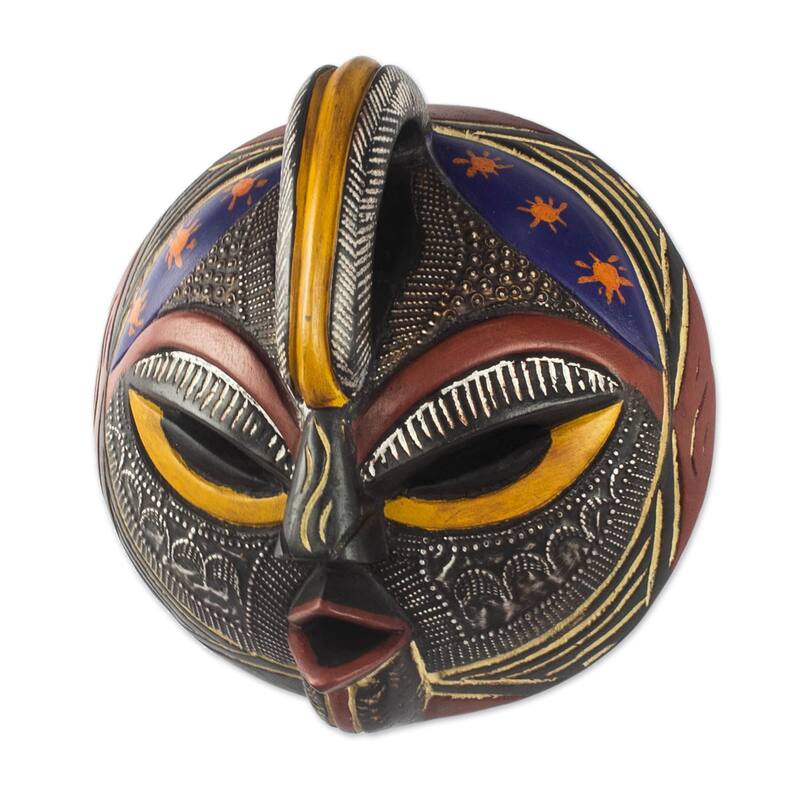 Novica Handmade Special Forces African Wood Mask